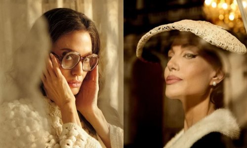 Primeras imágenes de Angelina Jolie como Maria Callas en el nuevo biopic de Pablo Larraín, "Maria"