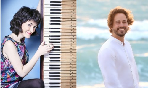 Noelia Rodiles y Antonio Galera tocan juntos en València a cuatro manos y dos pianos