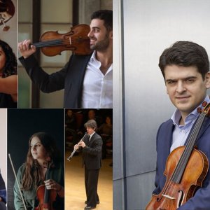 El Ensemble Nasmé, liderado por el violinista Michael Barenboim, reúne a cinco músicos palestinos en el Festival de Música de Canarias