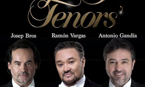 Los tenores José Bros, Ramón Vargas y Antonio Gandía, juntos en concierto en el Palau de la Música