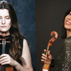 La violinista María Florea y la violista Sara Ferrández, juntas con ADDA Simfònica en Alicante