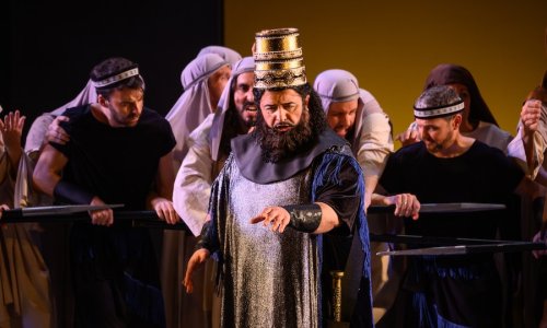 Luis Cansino y Eugènia Montenegro protagonizan 'Nabucco' en Sabadell