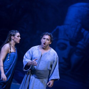 Óliver Díaz dirige 'Aida' en el Cervantes de Málaga, con Rocío Ignacio, Jorge de León y Olesya Petrova